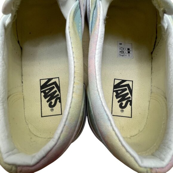 Vans Kids Pastel Tie-Dye Slip-On Canvas Shoes Size 3 - Picture 5 of 8